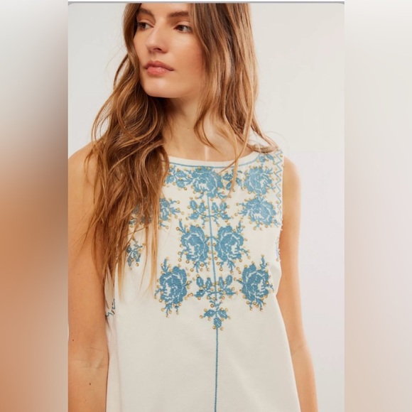 6. NWT Free People Samson Mini Dress - Picture 3 of 6